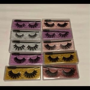 Mink Eyelashes 10 Pieces